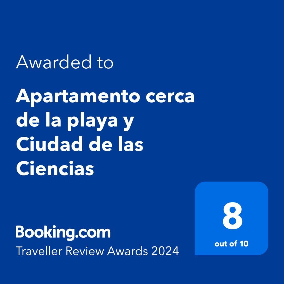 Apartamento Cerca De La Playa Y Ciudad De Las Ciencias บาเลนเซีย ภายนอก รูปภาพ